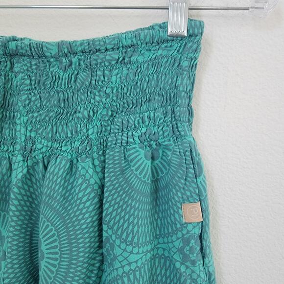 Paradise Island Harem Pants Yoga Ruched Boho Bohemian Fisherman Hippie OS Resort - Picture 10 of 12